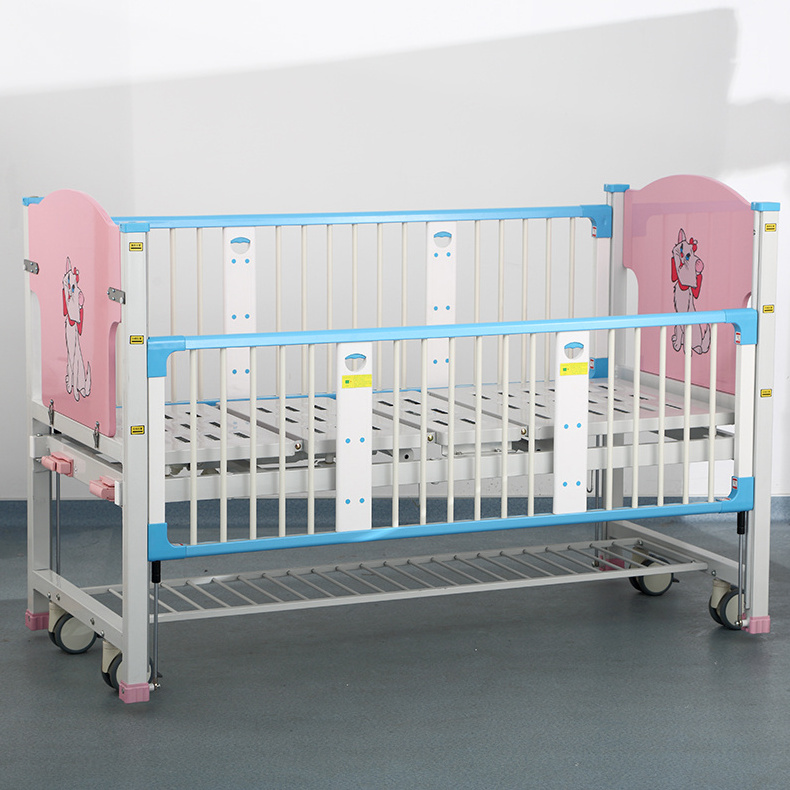 YFE211T(II) Double Cranks Medical Pediatric Bed Babies  Crib