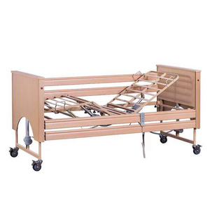 YFD5015L Wholesale Nursing Home Wooden Electric Vip Hospital Bed Home Care Bed Medical Beds