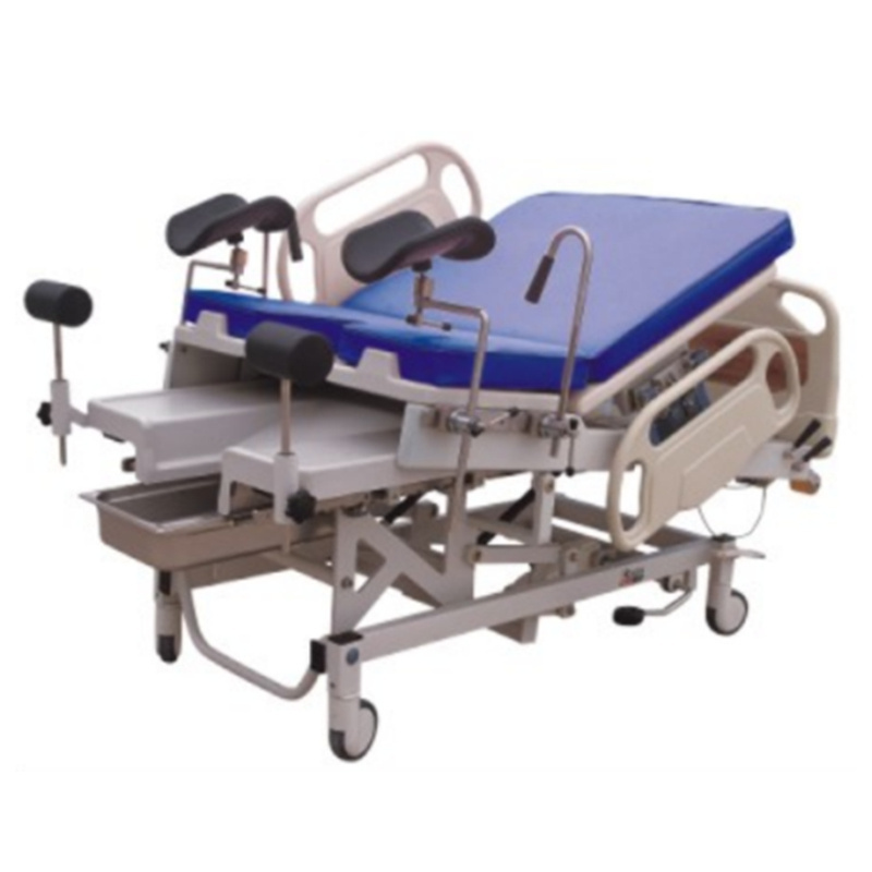 YFDC-LT03 Foot Switch And Hand Control Portable Gynecological Exam Table With Stirrups