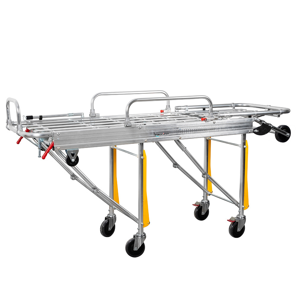 YFTA S23 Ambulance Stretcher Trolley Aluminum Emergency Ambulance Stretcher