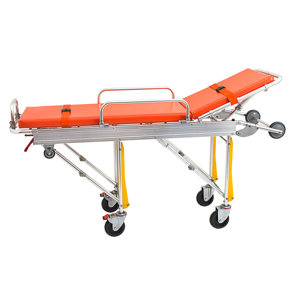 YFTA S23 Ambulance Stretcher Trolley Aluminum Emergency Ambulance Stretcher