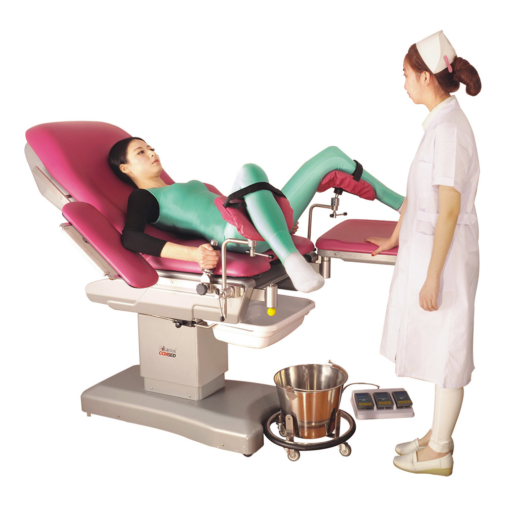 YFDC-LT03(II) Maternity Hospital Equipment Gyno Exam Chair Gynecological Obstetric Table