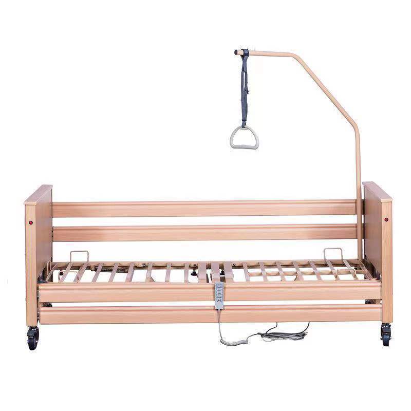 YFD5015L Wholesale Nursing Home Wooden Electric Vip Hospital Bed Home Care Bed Medical Beds