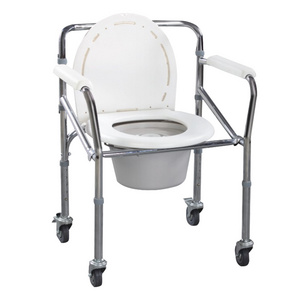 YF-CO05 High Quality Steel Toilet Chair Foldable Toilet Chair For The Elderly Hospital Chairs Home Furniture