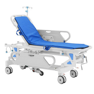 YFTC-J2B Manufacturer Patient Transfer Cart Trolley Medical Equipment Hospital Stretcher Bed