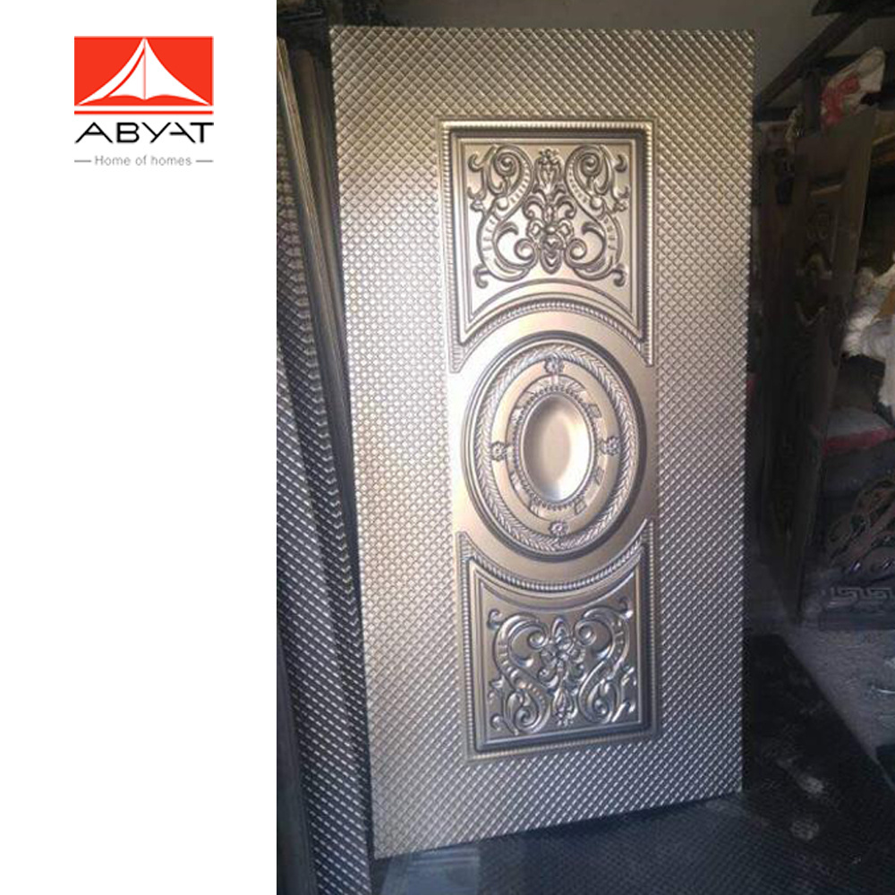 ABYAT Stamped Steel Door Skin Sheet Metal Stamping Operations Iron Door