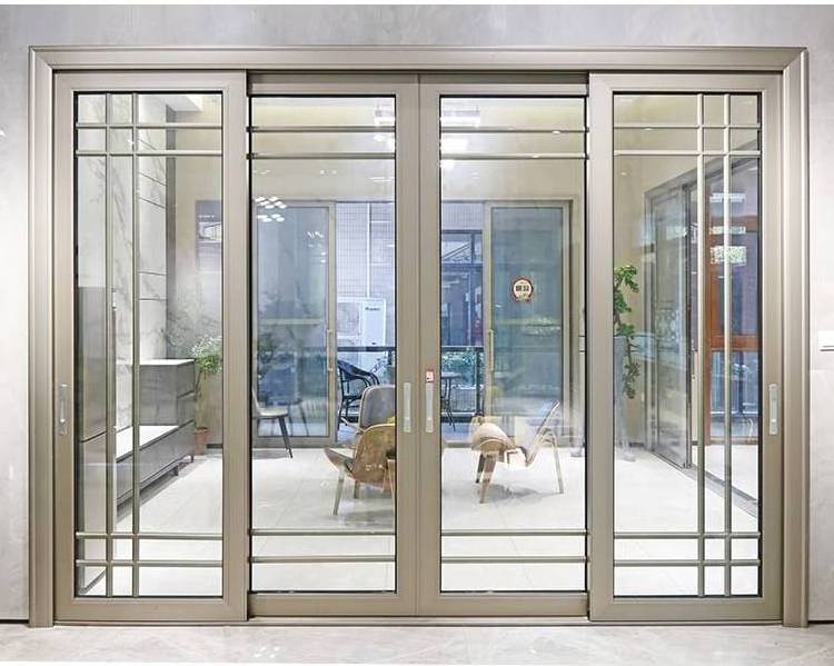 ABYAT Huge Aluminum Frameless Sliding Glass Door Design French Doors Exterior Door