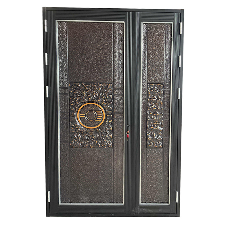 ABYAT One And Half Safety Steel Exterior Door Apartment Entry Front Door For Home