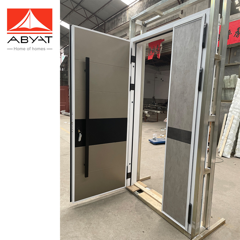 ABYAT Single Main Door Exterior Iron Gate Price Iron Gate Lock