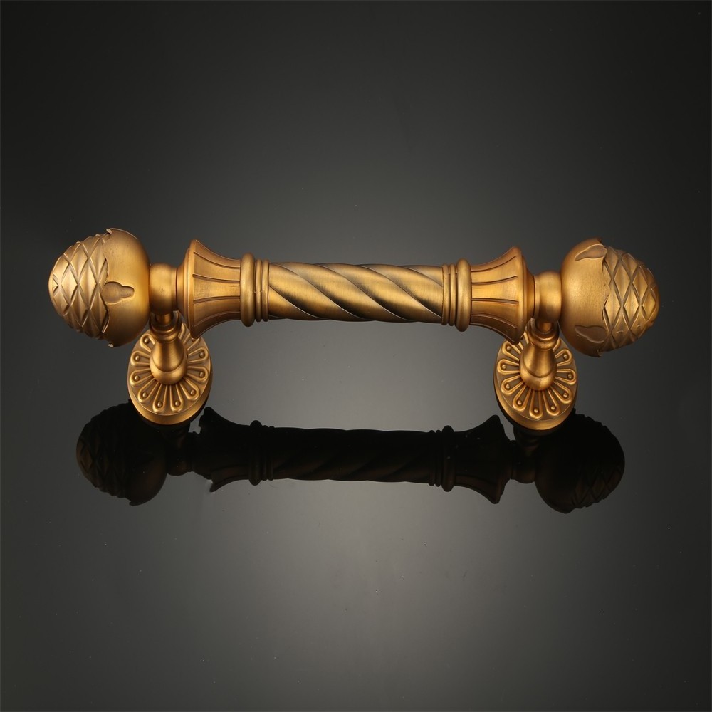 ABYAT Elegant Door Handle Luxury Tube Style Front Gold Door Handle