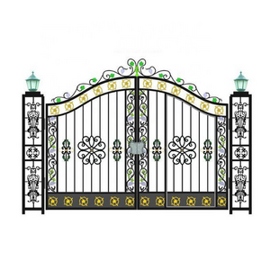 ABYAT Wrought Iron Gates Decorative For Home Iron Gate Designs Simple