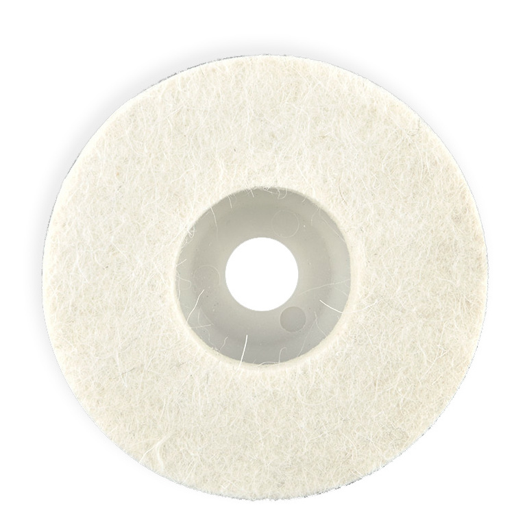 4 inch 100% wool cut felt polishing wheel