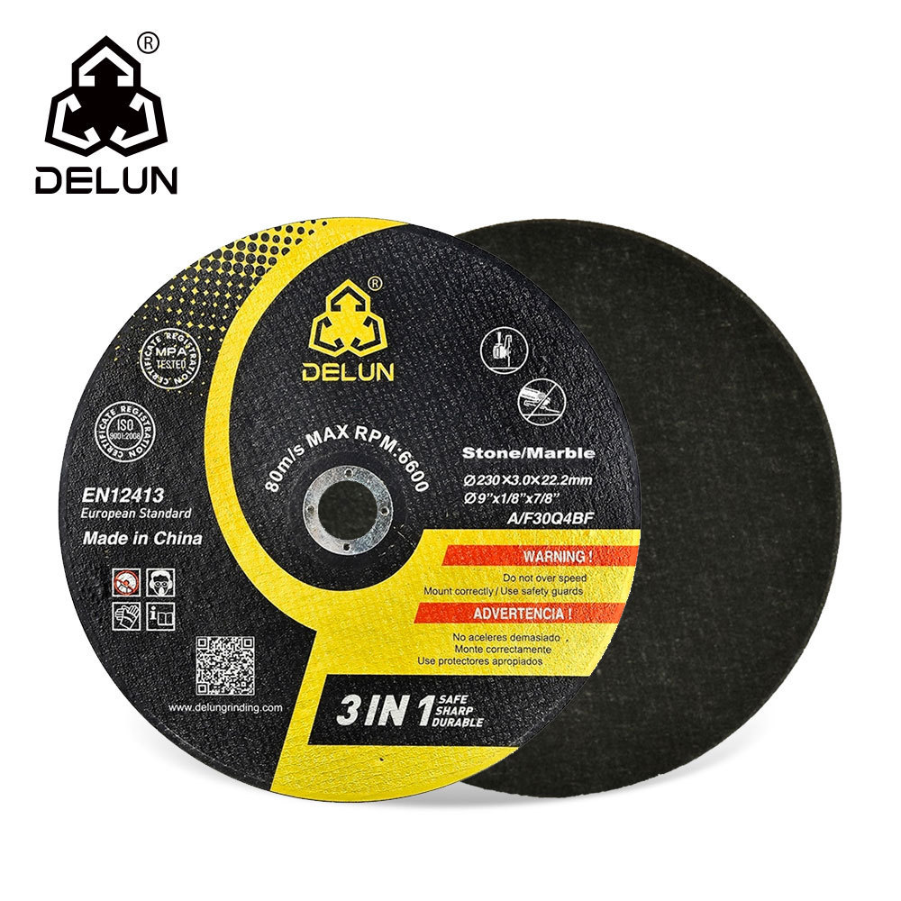 DELUN Professional 7 Inch Metal&Stainless Steel Cutting Disc Fit for Angle Grinder