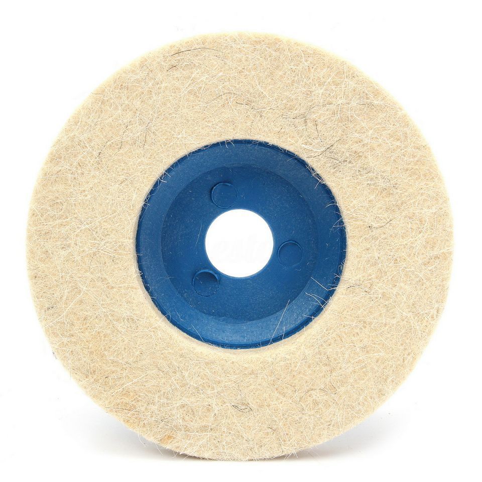 4 inch 100% wool cut felt polishing wheel