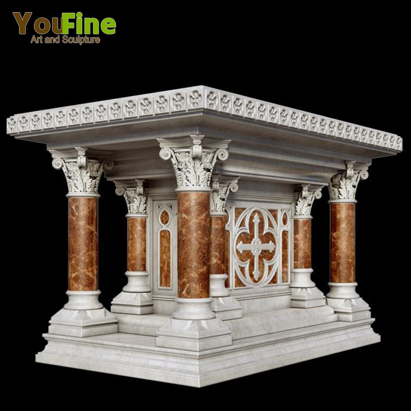 Hand Carved Stone Marble Altar for Church