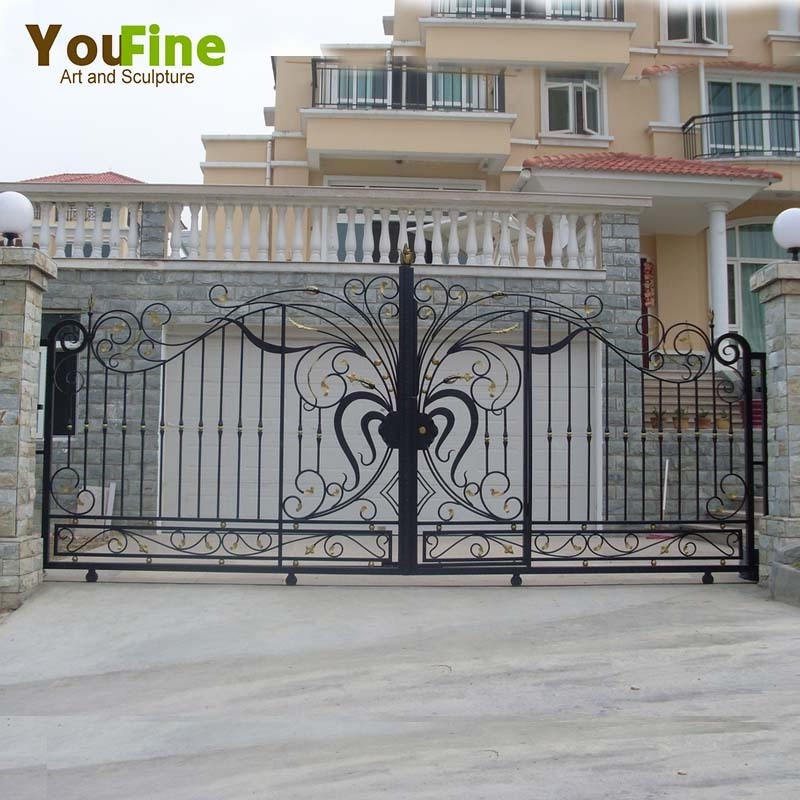 wrought Iron Gate Design/ Iron Fancy Gates for Homes