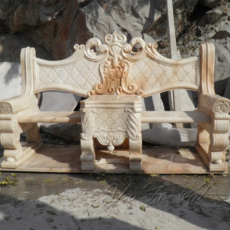 Stone garden benches cheap For Sale