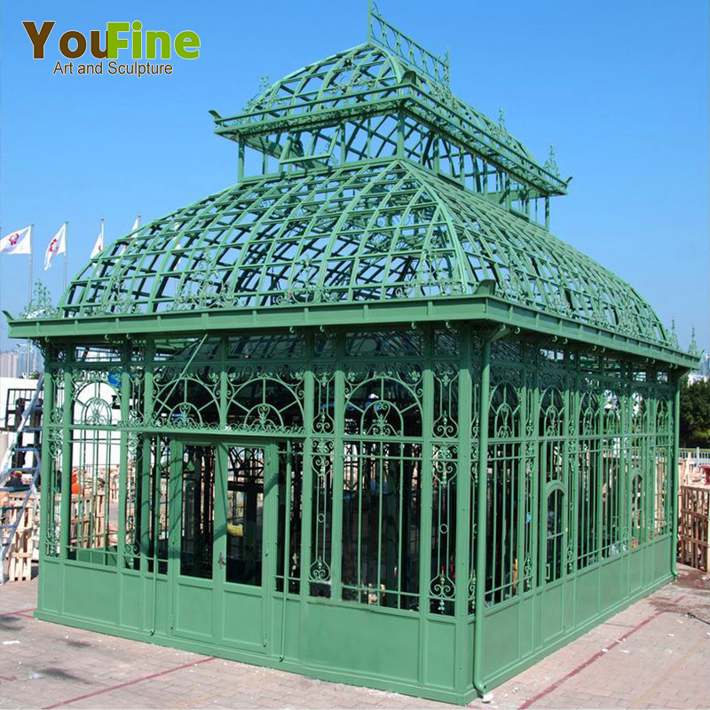 Outdoor Used Metal Decorative Iron Gazebo