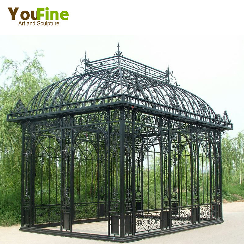 Outdoor Used Metal Decorative Iron Gazebo