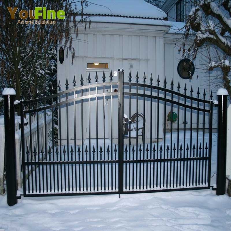 Small Sliding Iron Gate Designs For Homes