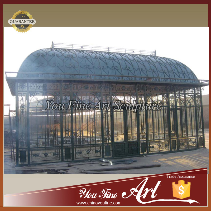 Cast Iron Garden Gazebo For Decoration