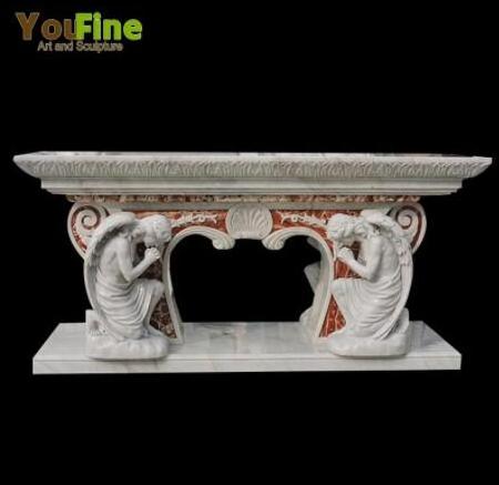 hand carved religious catholic modern marble church altar table