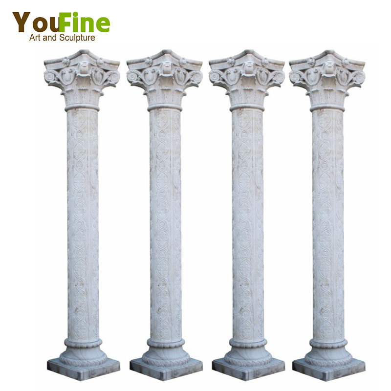 Home Decorating Stone Carved Square Column