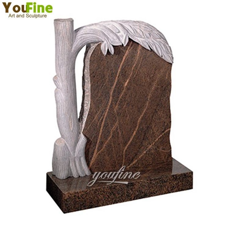 Popular granite headstone monuments with vase