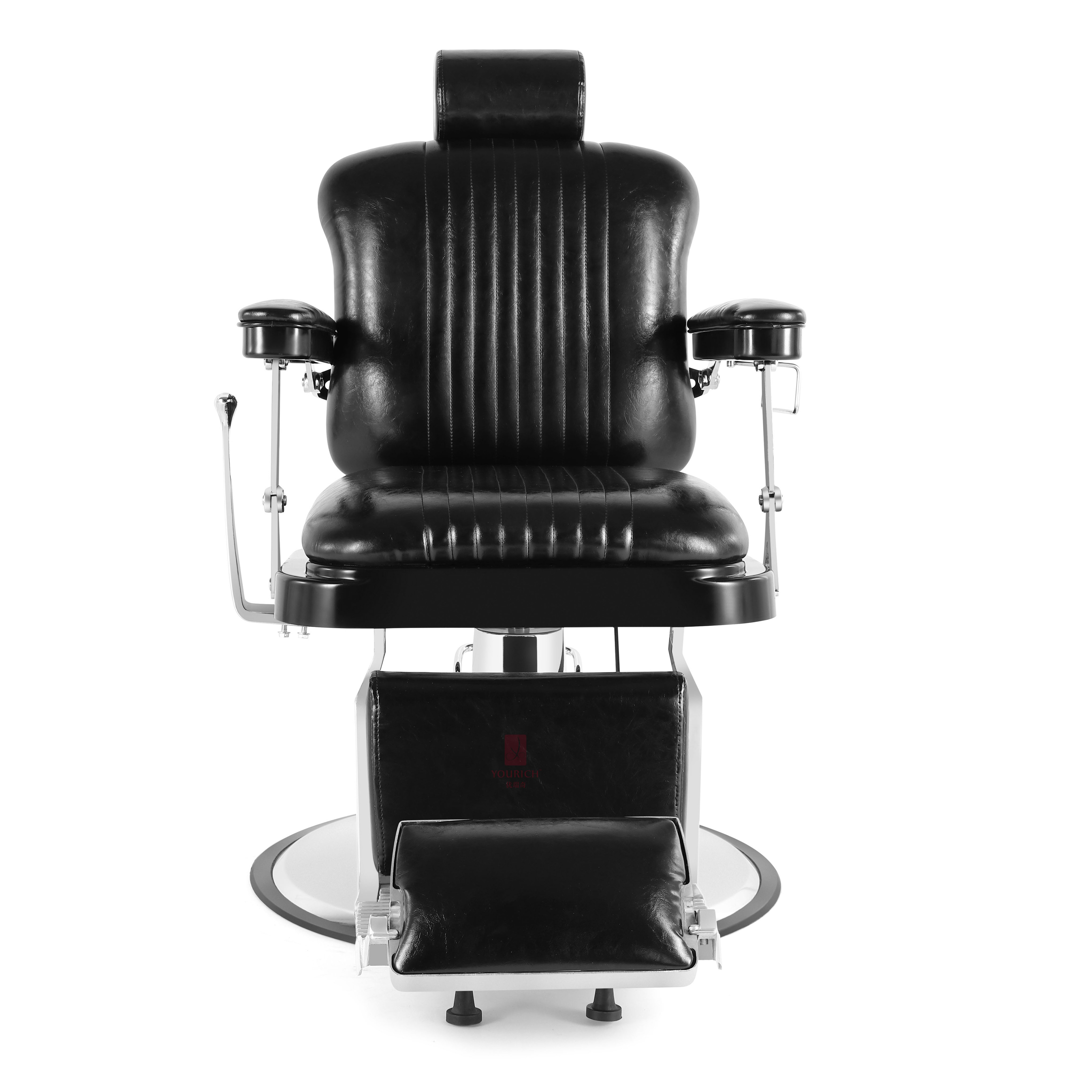 Silver Barber Chair Spa Salon Beauty Furniture Hairdressing Hair Cut Chairs Manufacture Direct Sale