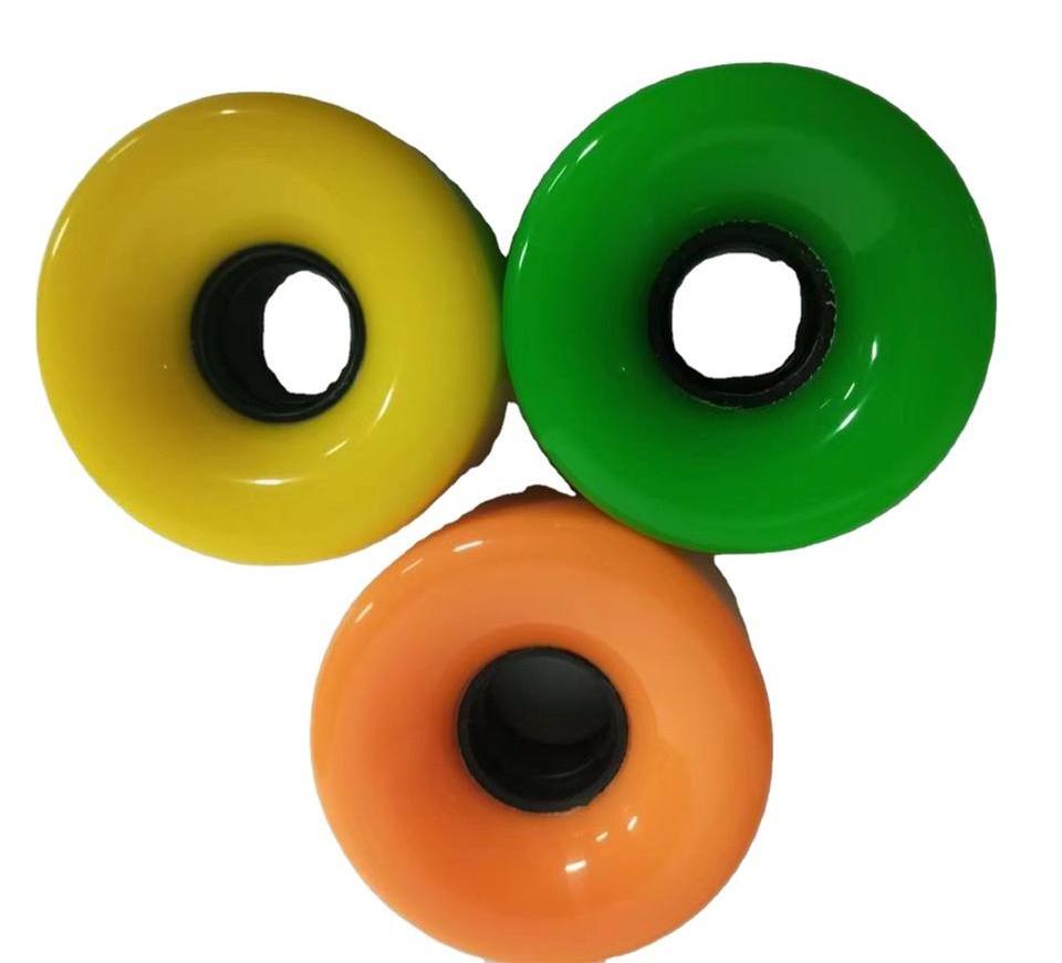 YSMLE Factory Custom outdoor  65mm X 35mm High Quality quad Wheels  for  Roller Skates and Skateboard