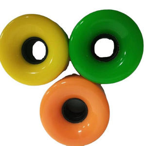 YSMLE Factory Custom outdoor  65mm X 35mm High Quality quad Wheels  for  Roller Skates and Skateboard