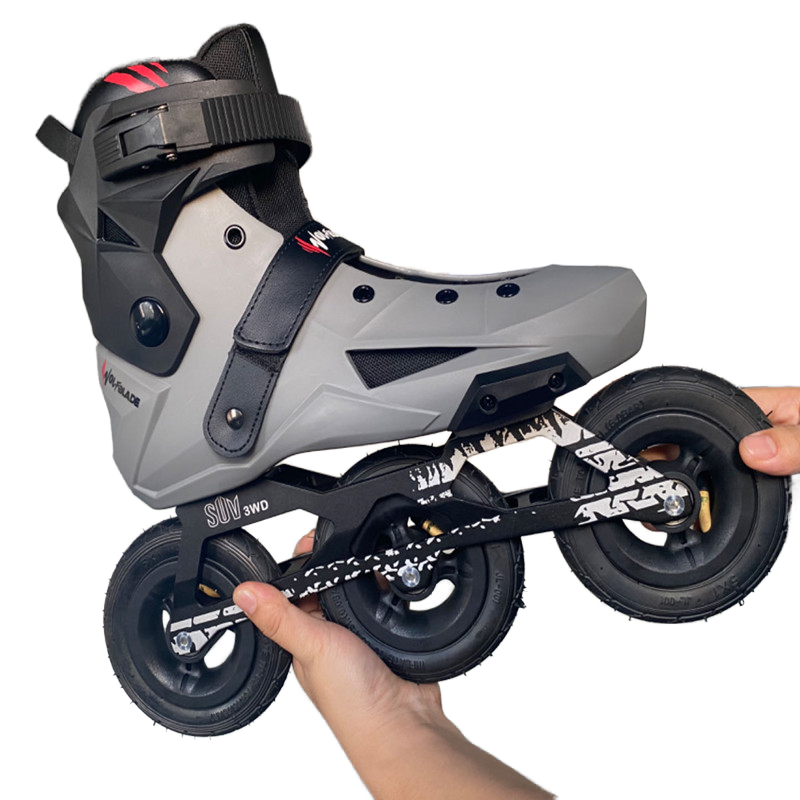 YSMLE New Arrival high-quality patines professional racing cross-country Speed 3 Wheels Inline Skates