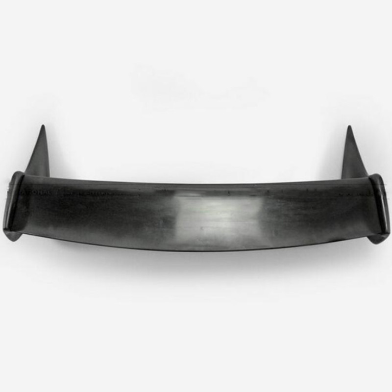 For  mk4 MKIV JZ80 TRD Style Fiberglass Rear Trunk Spoiler Wing with carbon fiber spoiler end caps