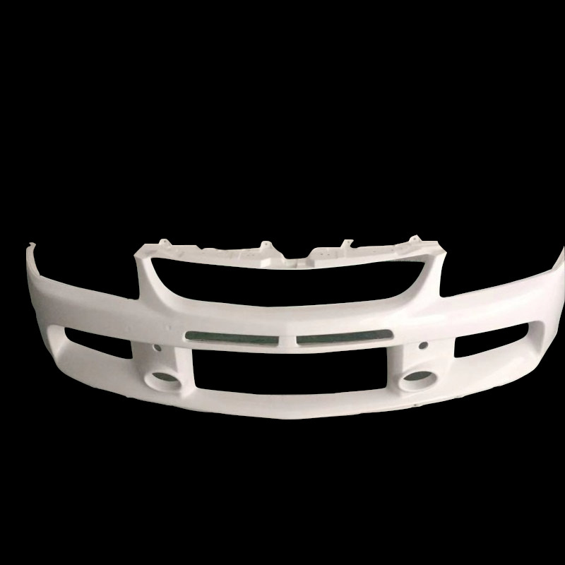 For lancer evolution 9 evo 9 OEM front bumper without front lip Glass fiber