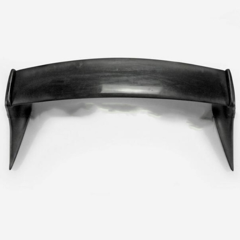 For  mk4 MKIV JZ80 TRD Style Fiberglass Rear Trunk Spoiler Wing with carbon fiber spoiler end caps