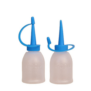 Industrial Grade Dispensing Glue 30ML Thickened PU Dispensing Tip Small Oil Bottle with dropper spout