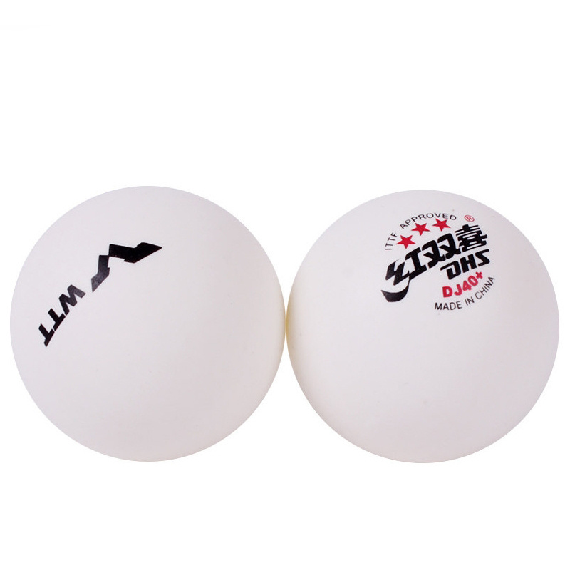 DHS ITTF DJ40+ DHS 3 Star Ping 3-star Table Tennis Ball World Table Tennis Championships Pong Balls Plastic New Material ABS 2.7