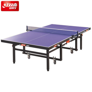 T1024 25mm ittf approved professional  moveable and foldable DHS indoor ping pong table tennis table