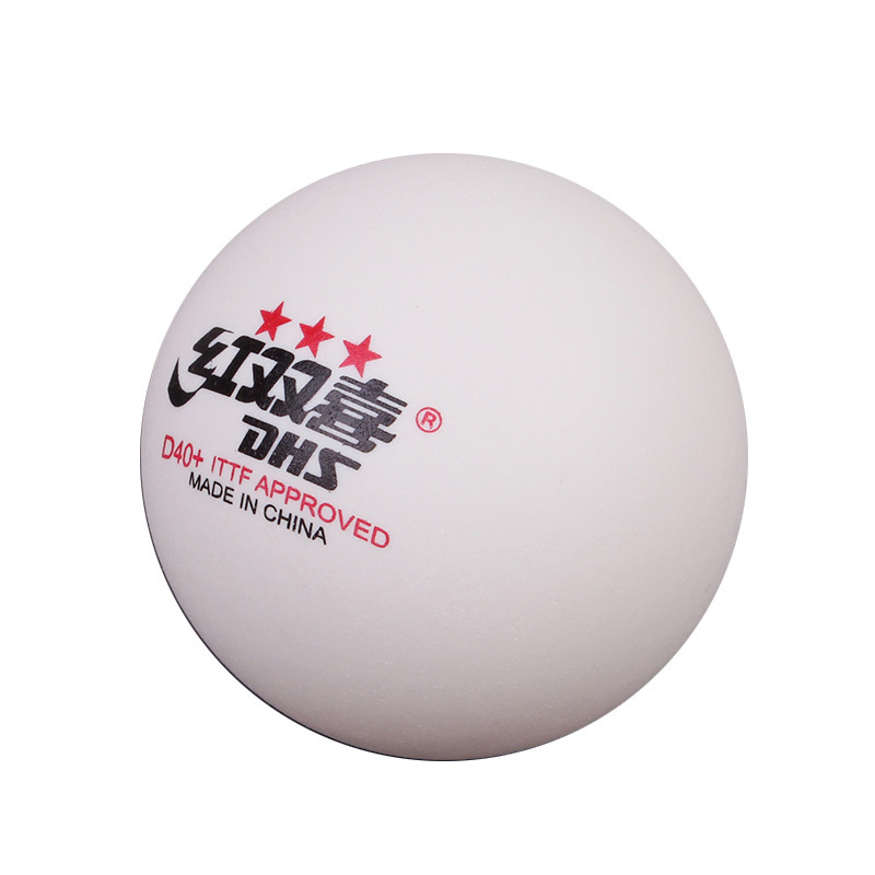 new model  ITTF approved  ABS plastic white high quality  wih seamed 40+ dhs 3 star  table tennis balls