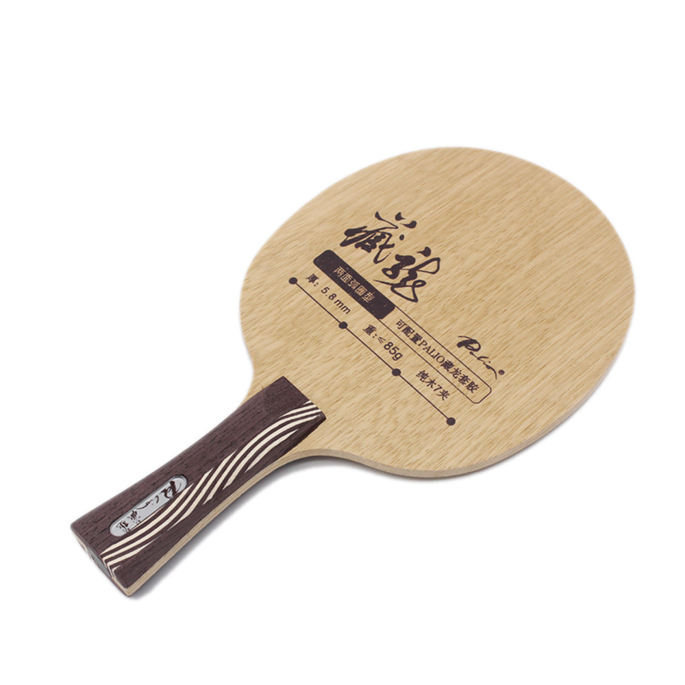 Palio hidden dragon Long Ping Pong Handle 7 wood  Racket Table Tennis Blade