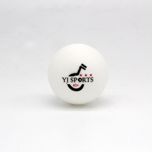 YJ yunjia 40+ training 3 star white abs plastic pingpong training ball cheap table tennis ball