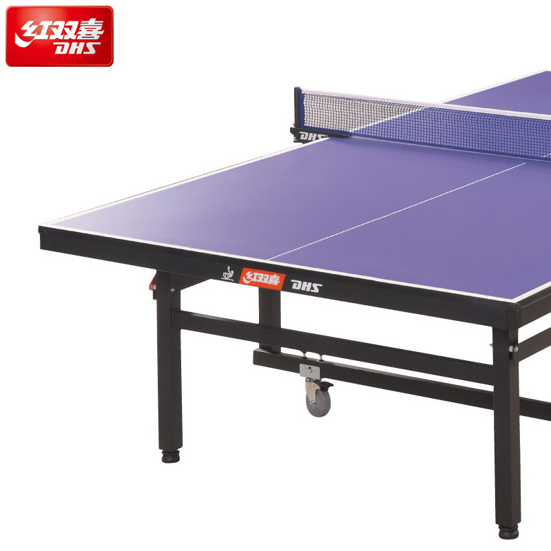 T1024 25mm ittf approved professional  moveable and foldable DHS indoor ping pong table tennis table