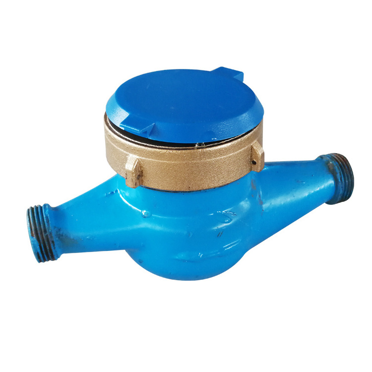 20MM Multi Jet Wet Type Iron Body Water Meter