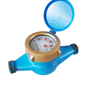 20MM Multi Jet Wet Type Iron Body Water Meter