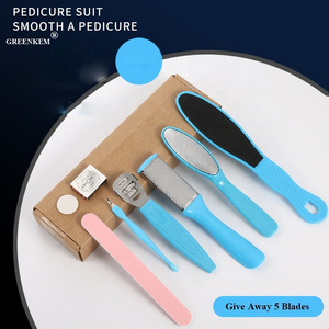 Pedicure Rasp Tools Foot File Set Dead Skin Callus Rasp Removal Scraper Stainless Steel Metal Foot File