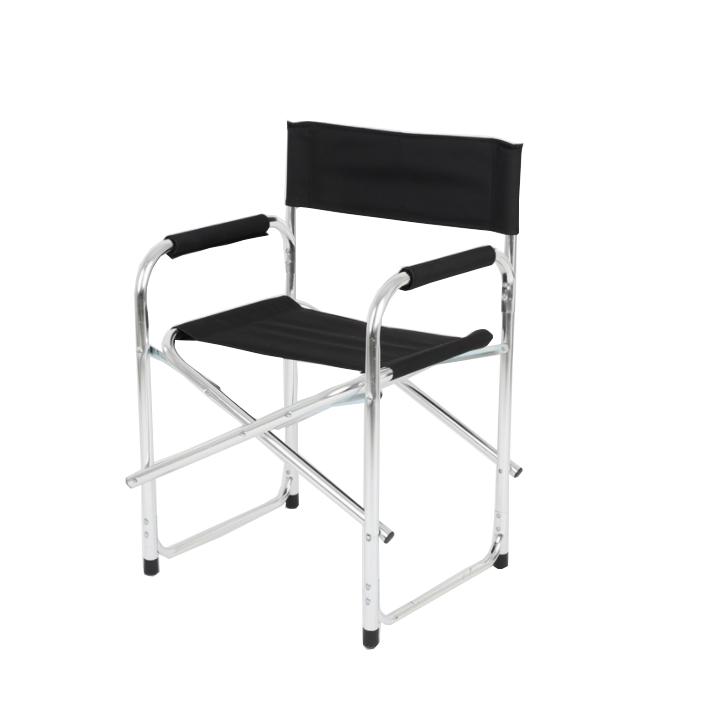 High Quality Portable Folding Director Chair Fold Black Make Up Professional Makeup Artist Chair Outdoor Aluminium Director