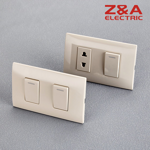 AH Series IV light switch usa  Ivory Color Universal American Electrical Switch Tomacorriente USB wall switch