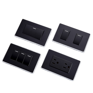 AG series  USA thin design light modular different Switch door bell wall  switch Electric  wall switch