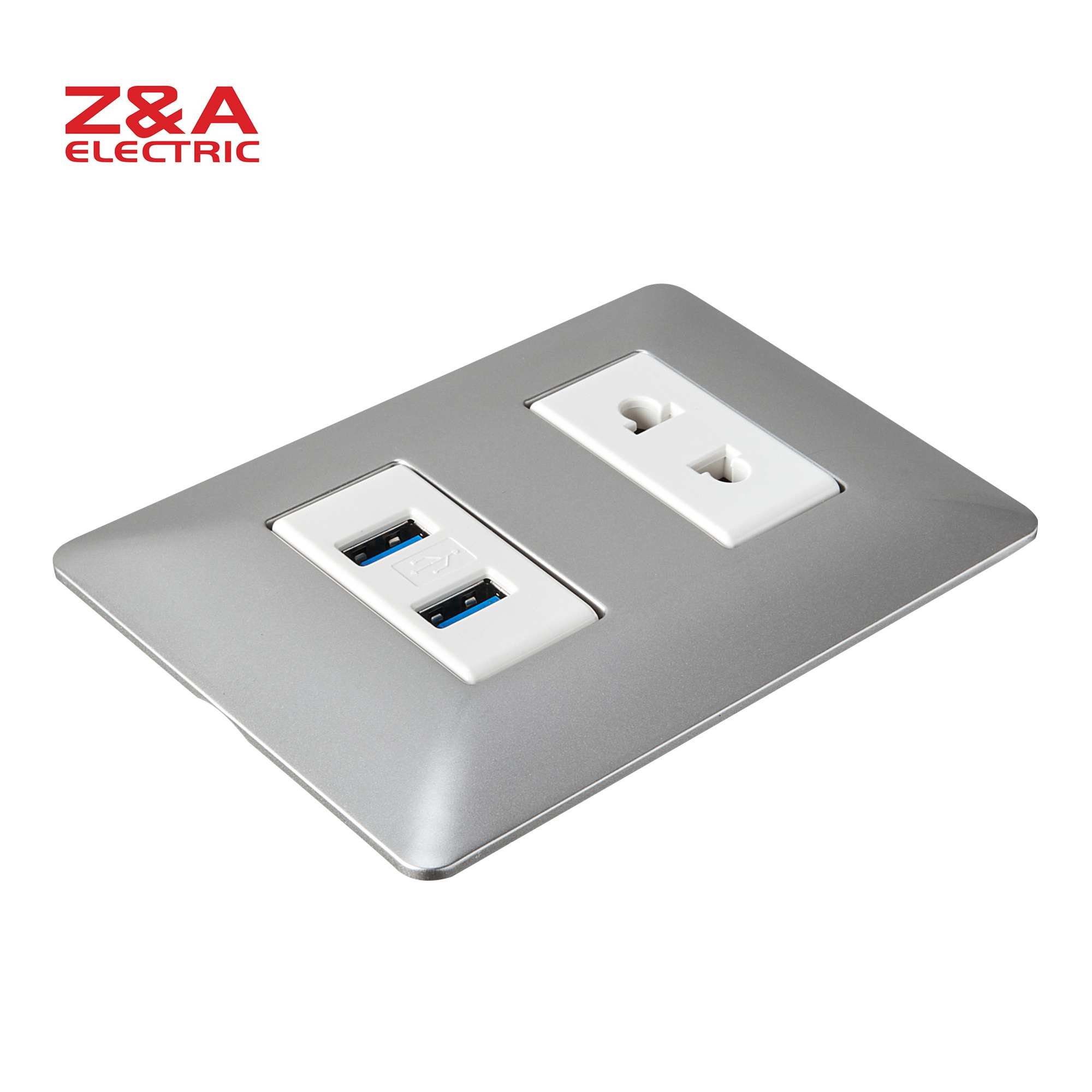 BM1226.SLV  USB American Standard Switch Italy Europe Wall Socket Light Home