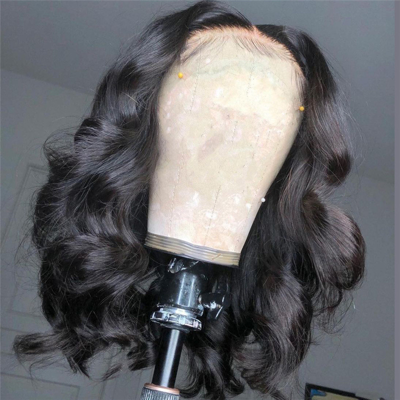 Wholesale human hair extension Loose Deep Wave Curly Wig Lace Front wigs Human Hair Lace frontal Wigs for black women